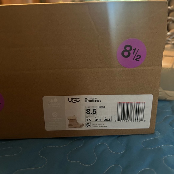 New UGG Butte Mono Boots Mens 8.5 - Picture 7 of 9